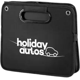 Drive-Time Cargo Organiser Branded Front